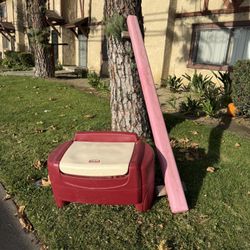 Free Balance Beam  and  Little Tykes Toy Chest