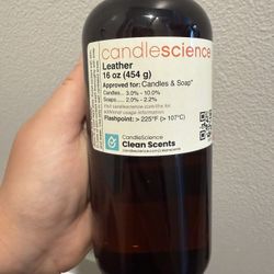 Candle Fragrance Oil - Candle Science - Leather