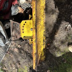 A John Deere deck and blade