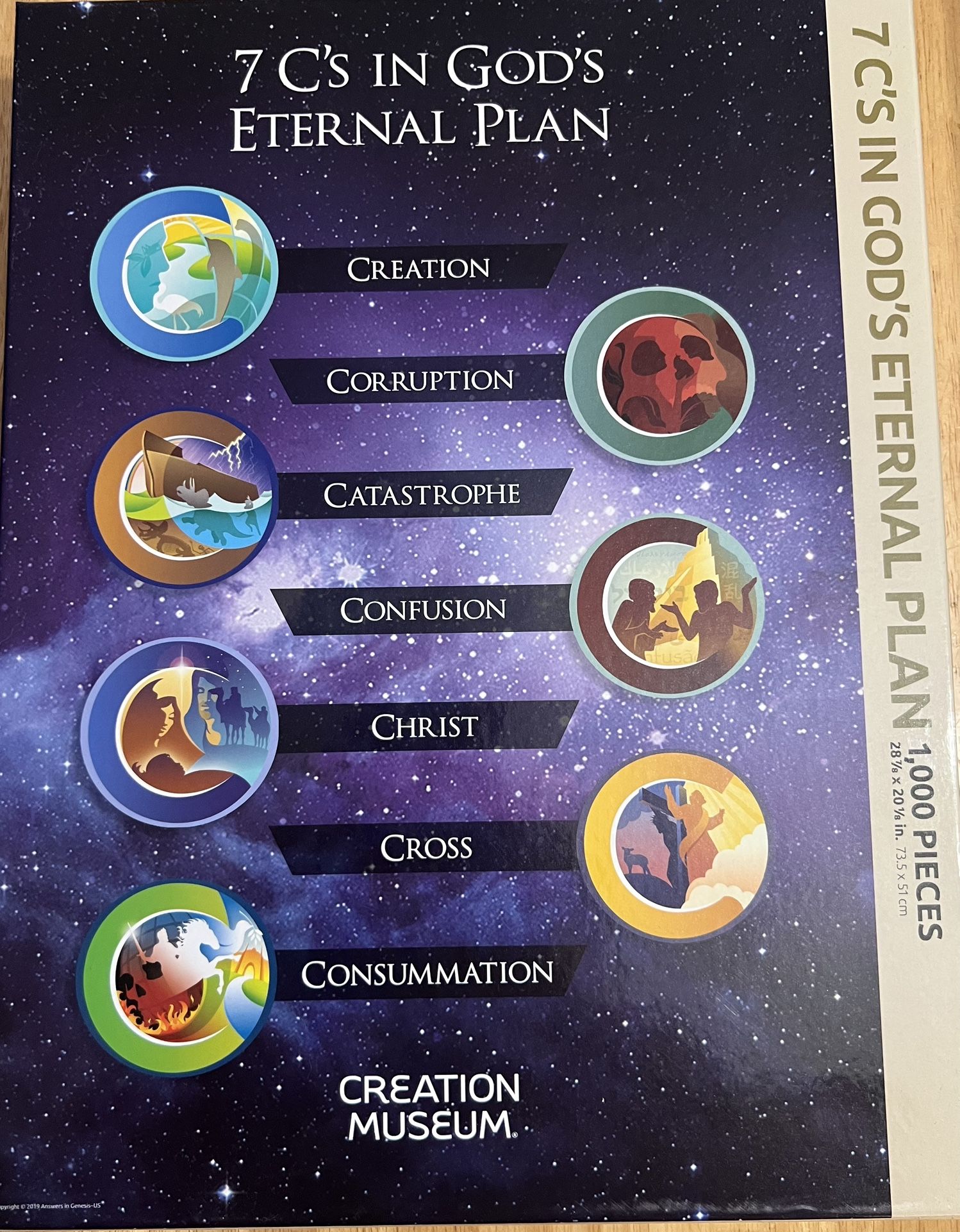 1000 Piece Puzzle - The Eternal Plan