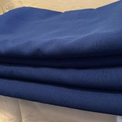 Fabric Tablecloths Royal Blue