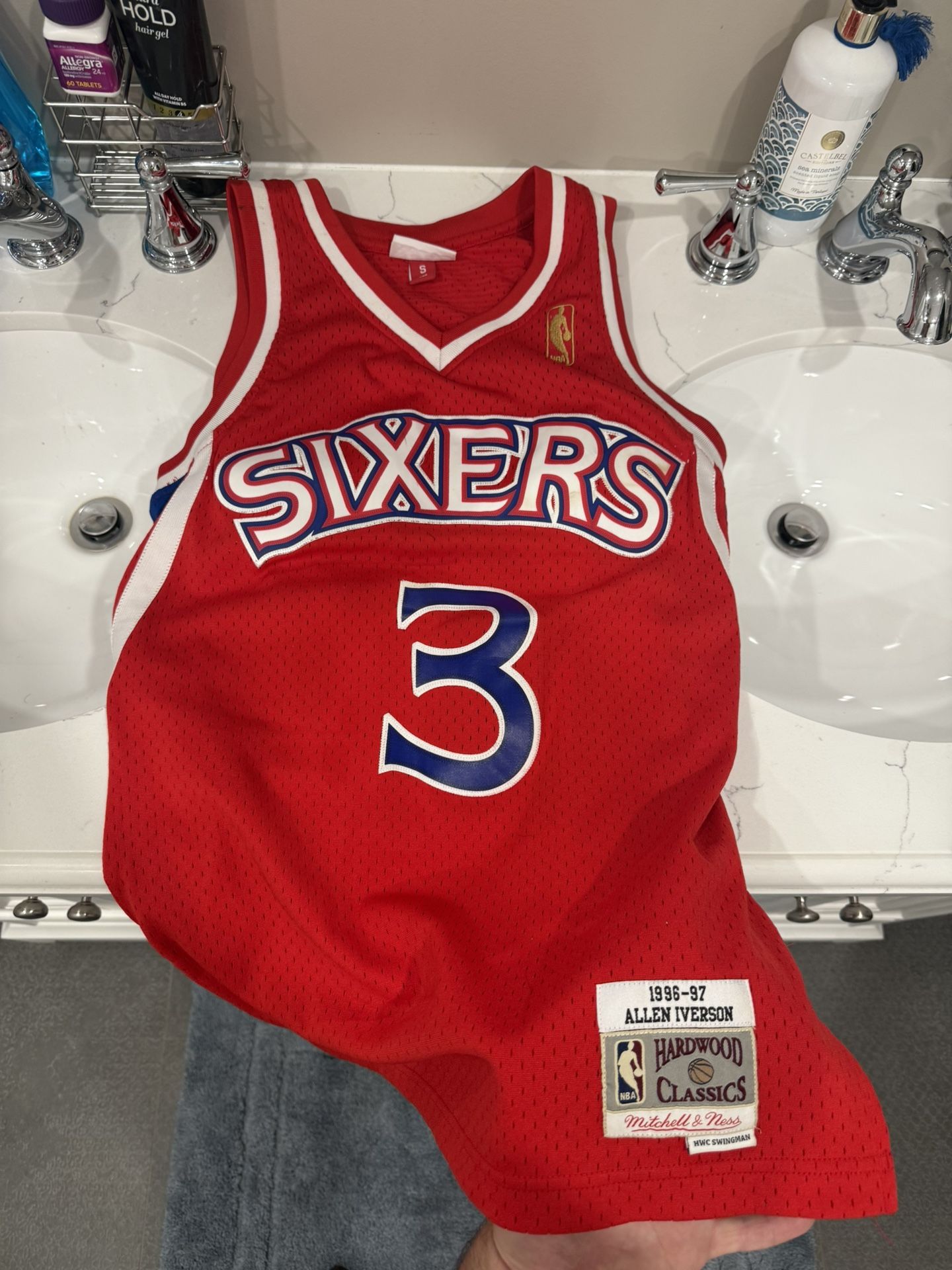Small Iverson 76ers🏀 Jersey