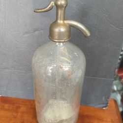 Antique Seltzer Soda Bottle 