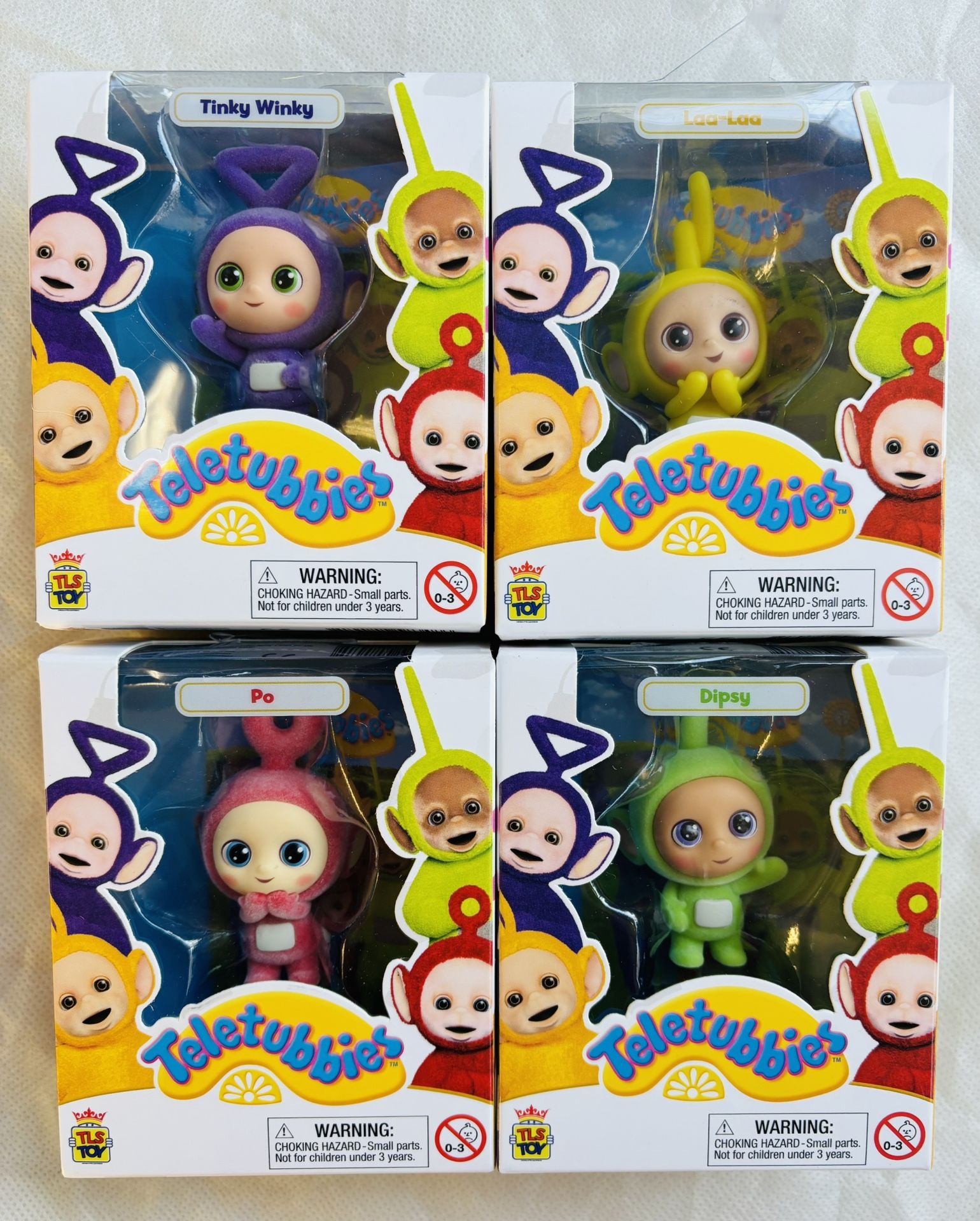 Teletubbies Full Set – Brand New Figures (All 4 Characters)