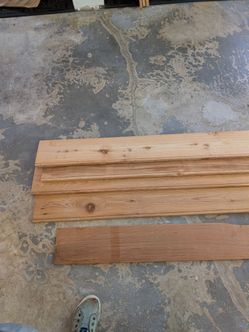 8 foot beveled cedar  siding