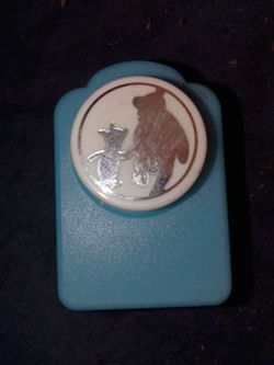 Up for sale are rare, vintage Disney Winnie the Pooh and Piglet craft paper punches.