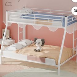 Bunk Bed White Twin Over Full