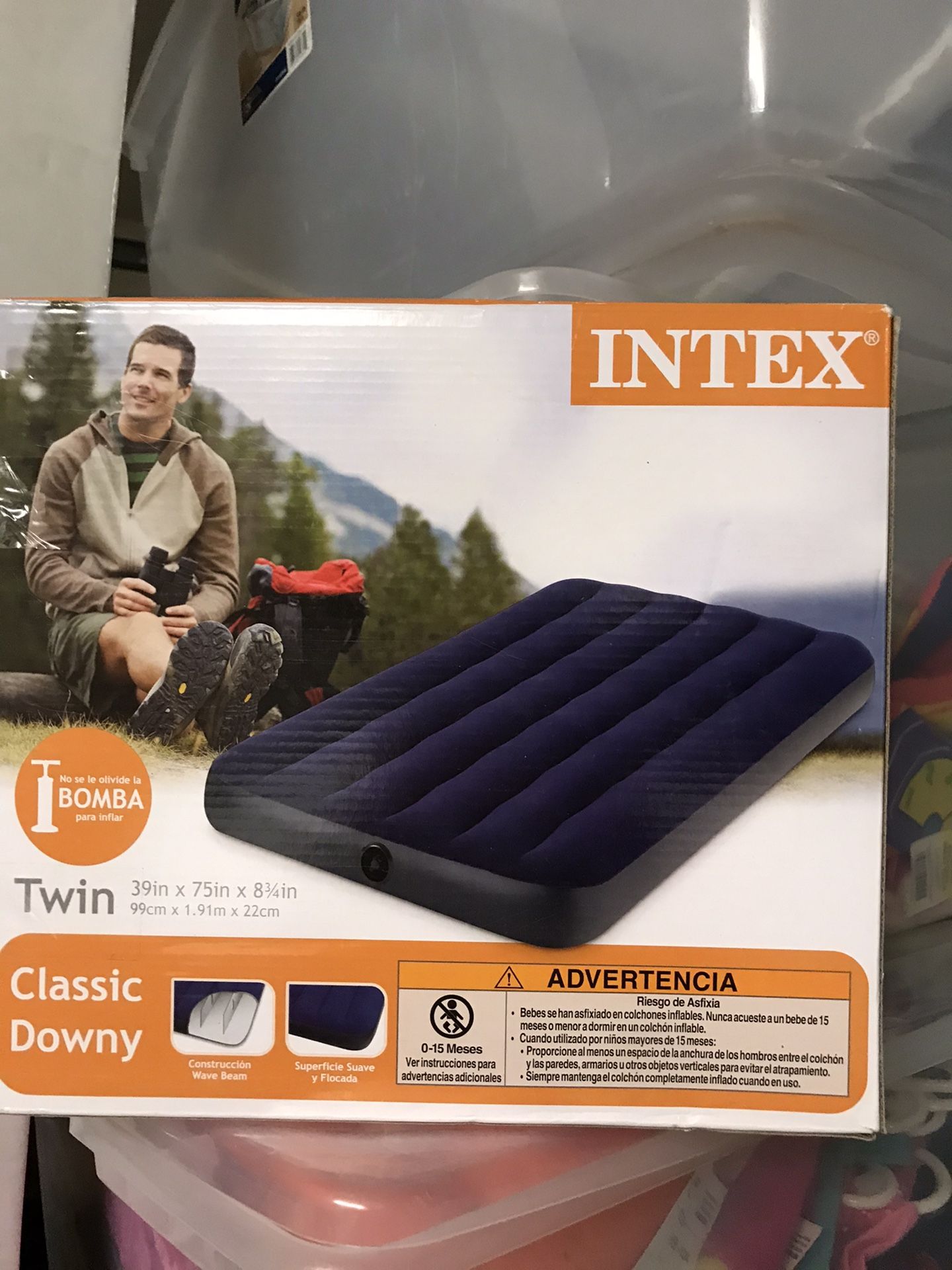 New Twin inflatable mattress