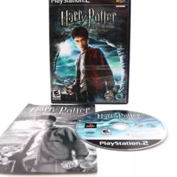 PS2 Harry Potter and the Half Blood Prince Complete CIB Tested
