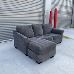 Ash Grey Sectional Couch 