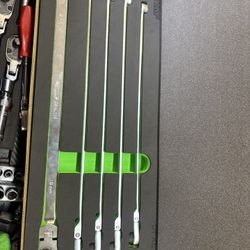 5 PC. DEEP SPLINE RATCHETING FLEX HEAD WRENCH SET (15-19 MM)