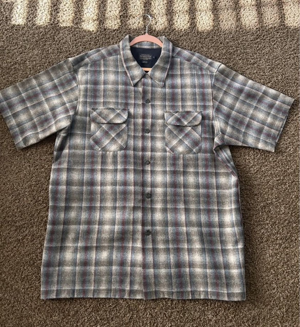 Short-sleeve pendleton