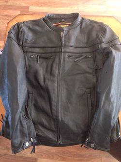 Mens sporty scooter jacket