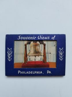 Vintage souvenier views of Philadelphia