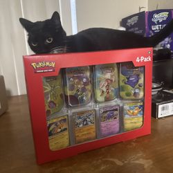 Pokemon 151 4 Pack Mini Tins