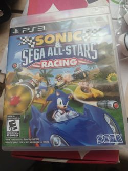 PS3 Sonic Sega All star racing