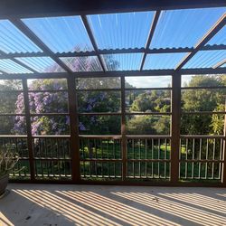 NEW CATIO Custom Balcony Enclosure - Solid Cedar, Superior Quality & Craftsmanship - $1500 & up