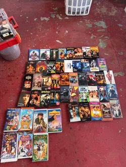 Movies vintage vhs good condition