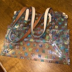 Clear Designer Purse Or Tote
