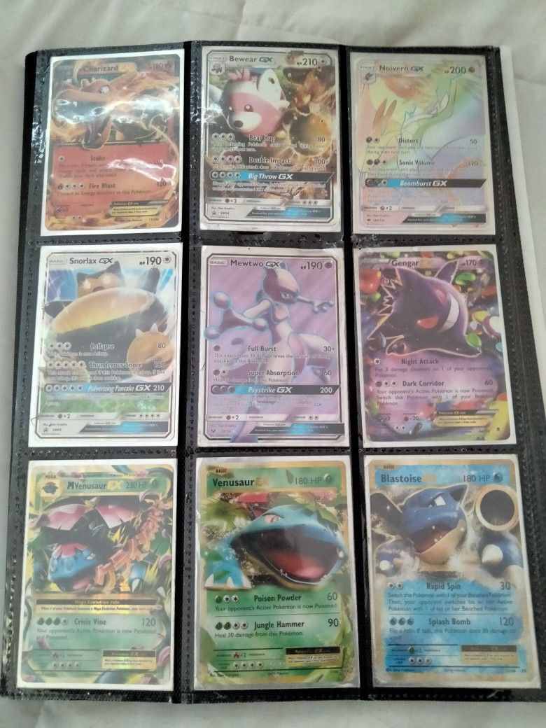 Pokemon Collection 100+ Cards, 10 EX 8 GX Plus More Cards