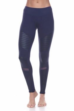 Alo Yoga Moto Legging Navy Sz. S