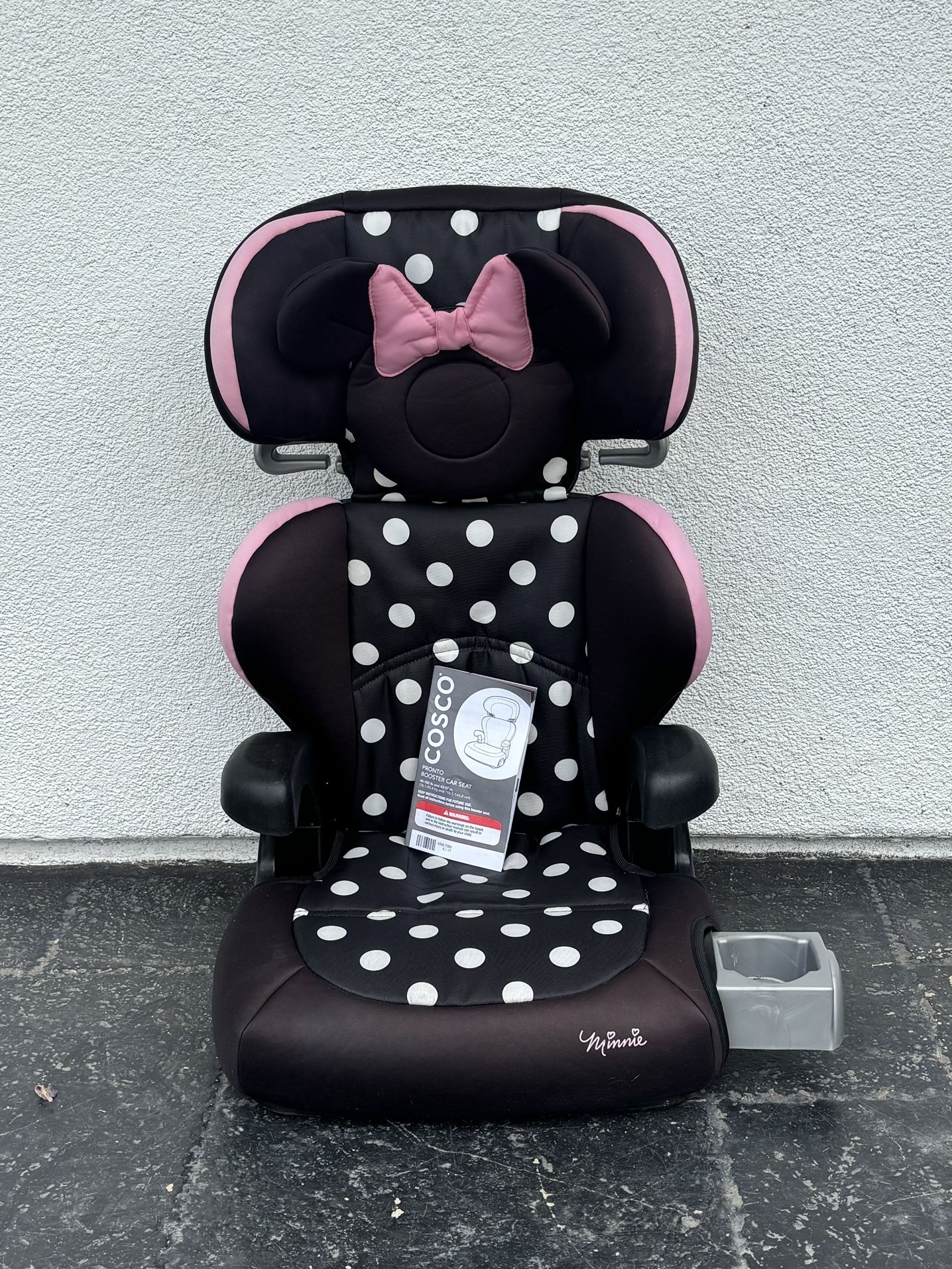 Disney Minnie Mouse High Back Turbo Booster Seat