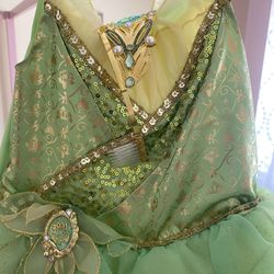 Queen Elsa And Princess Tiana dresses