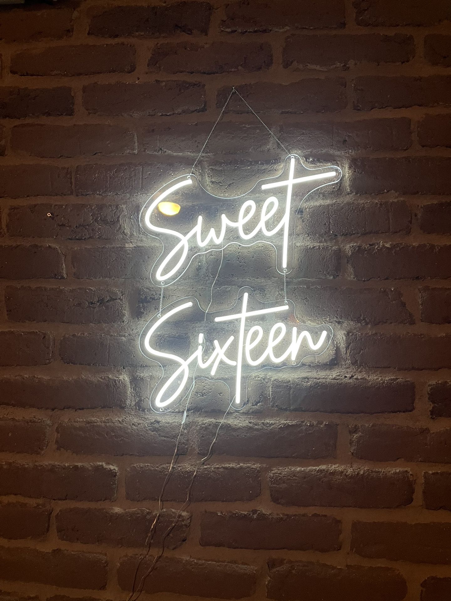 Sweet 16 Fluorescent Sign