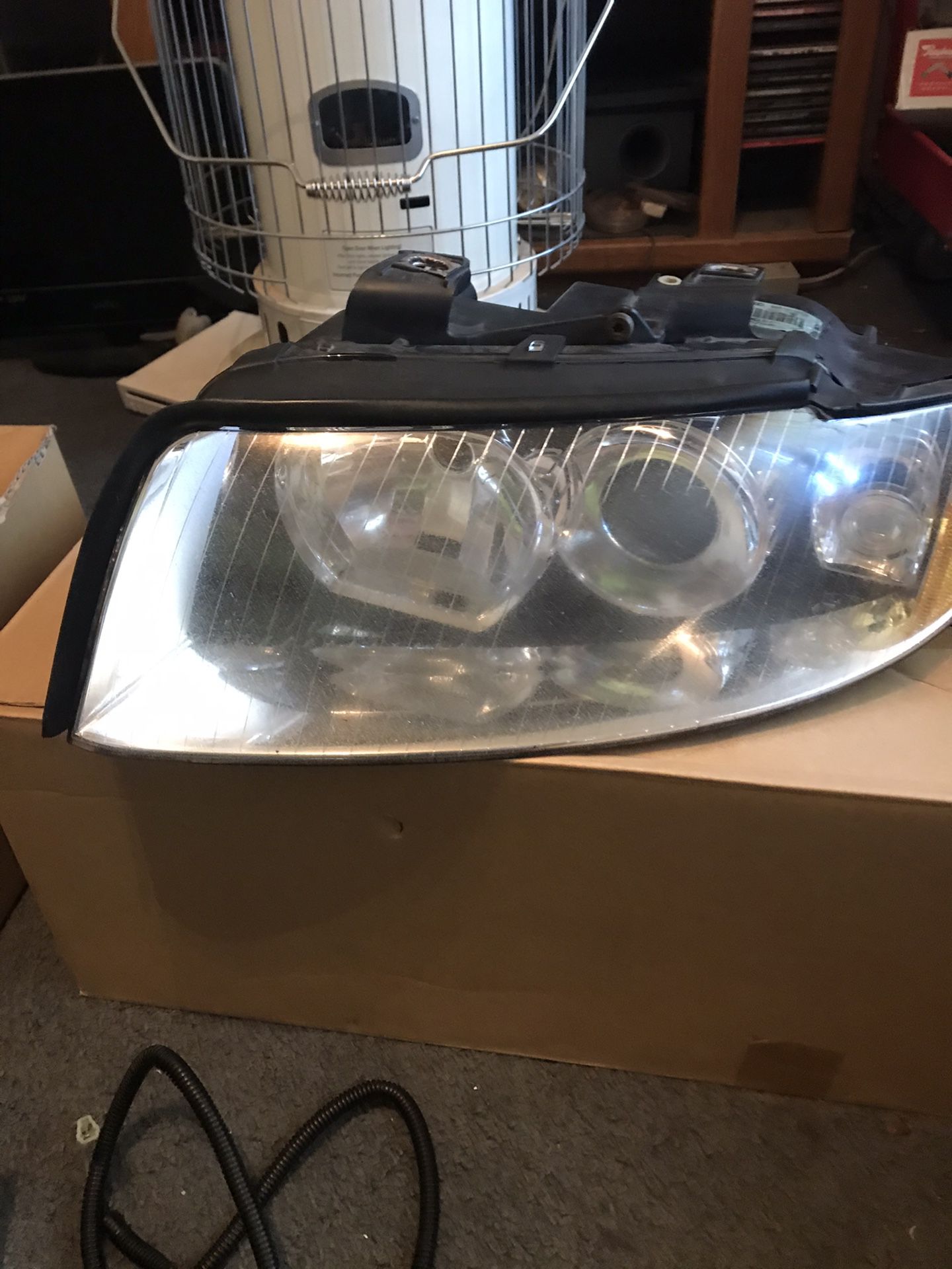 Audi parts A4 halogen headlights