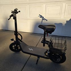 Electric Scooter with Seat, Seated E-scooter