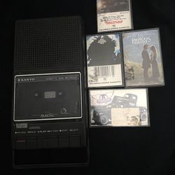 Cassette Player And Cassette Tapes