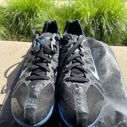Men’s Nike Cross Country Track Spikes – Black/Blue – Size 13