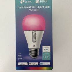 Kasa Smart Bulb, Dimmable Color Changing Light Bulb Work with Alexa and Google Home, 1000 Lumens, CRI 88+, A19, 11W