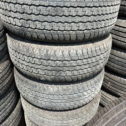 Used Tires 265 60 18 ! Bridgestone $50 Each Installed ! 