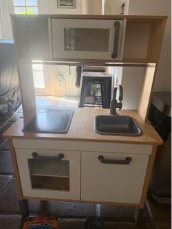 Ikea Play Kitchen with Food and Dishes