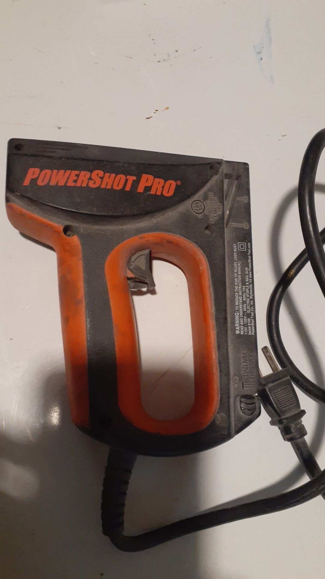 Powershot PRO Electric and staple nail gun