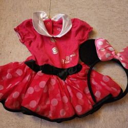 Disney Baby Hot Pink Minnie Mouse Dress