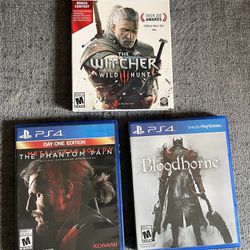 PS4 Games - $5 Each 