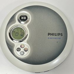 Philips AX2411/17 Portable CD Player 45 Seconds ESP (#1235)