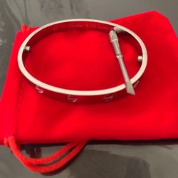 Silver Plated Bangle Bracelet 