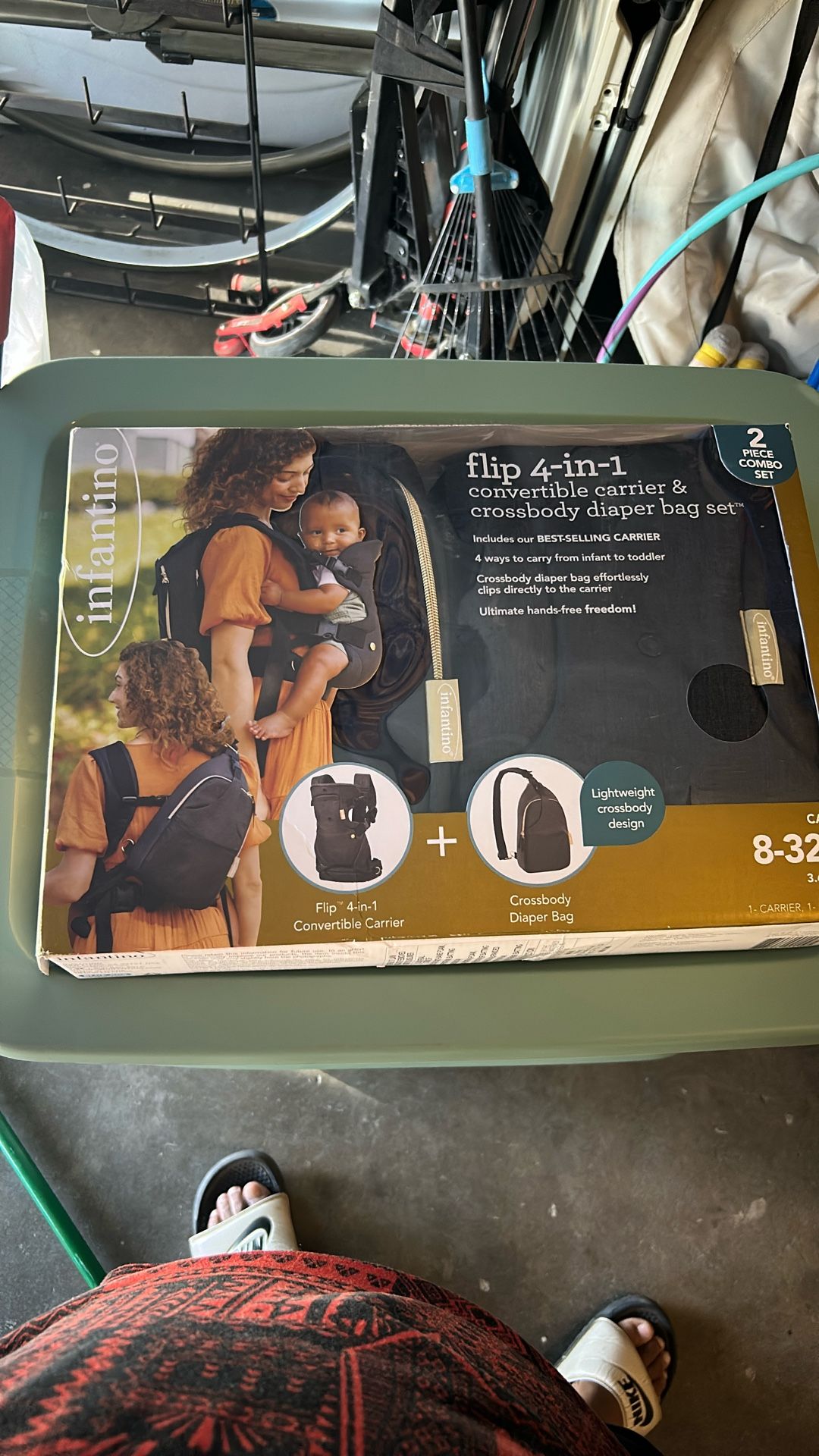 Convertible Diaper Bag Set