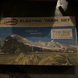 Lionel Electric Train Set (model #115406) Steam Freight With Smoke