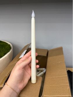 LED Flameless Taper Candles with remote 120 pcs