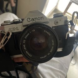 Canon AE-1 W/ 50mm Lens