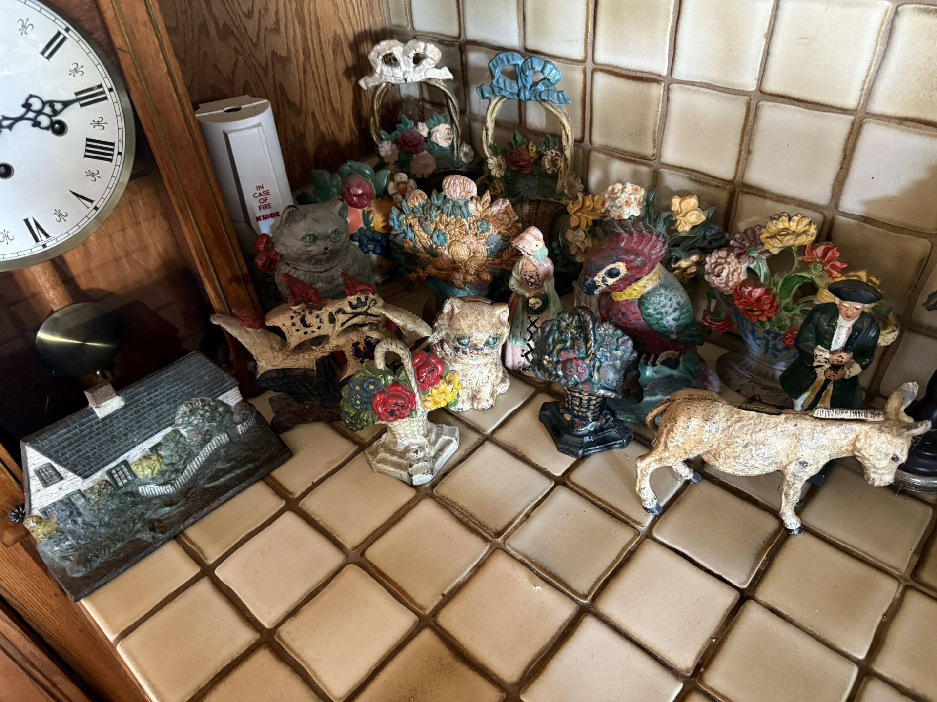 Cast Iron Collection Door Stops, Priced Each In Description