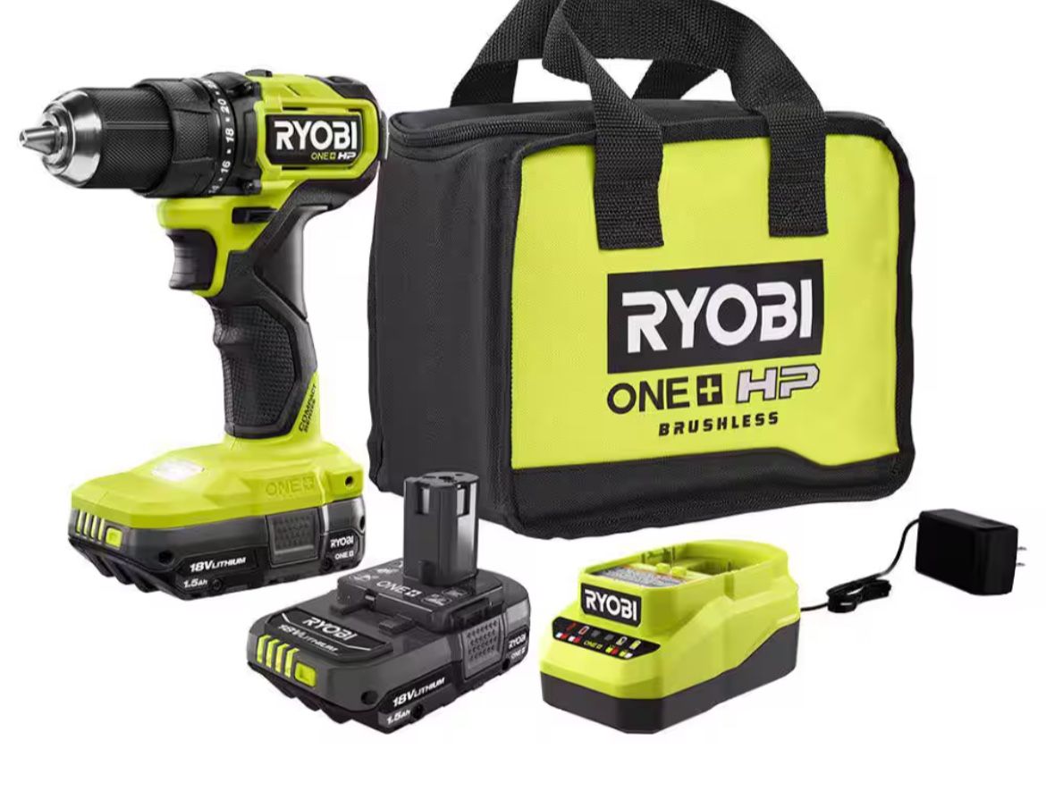 RYOBI ONE+ HP 18V Brushless Cordless Compact Drill