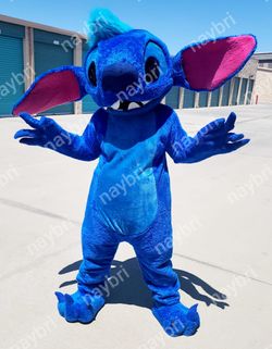 Stitch Mascot Costume Birthday Halloween