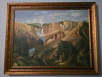Canyon art piece