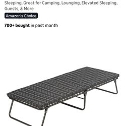 Coleman ComfortSmart Big & Tall Cot with Mattress Pad