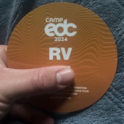 EDC RV Camping pass 